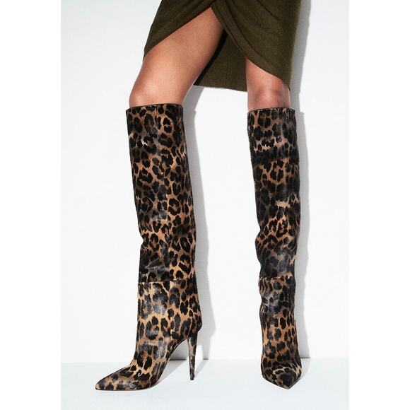 Christian Louboutin Shoes - Christian‎ Louboutin Astrilarge Botta 100 Pony Kitty Pointed Toe Boots